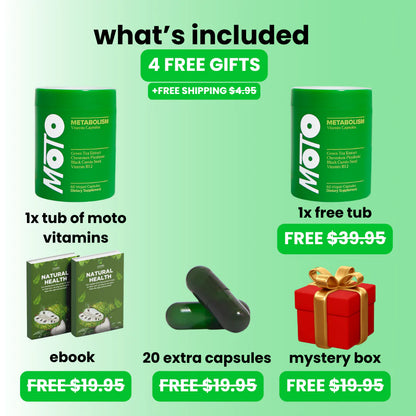 Vitalora® Moto - Metabolism Boosting Capsules